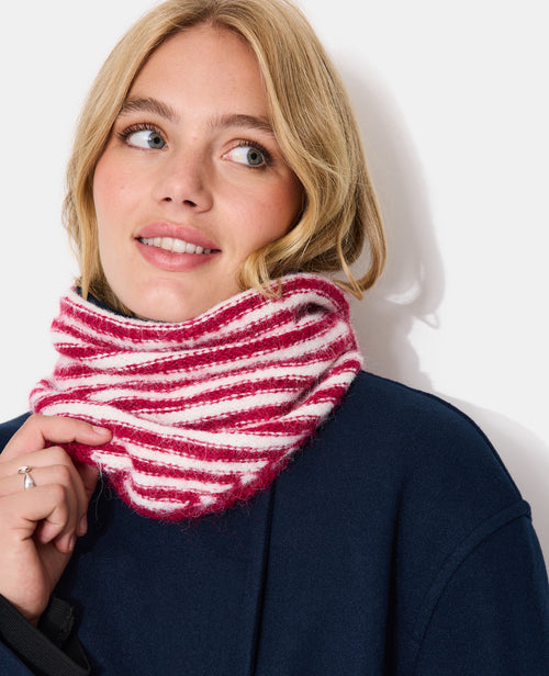 Echarpe triangle rayée en maille douce - PIMKIE - 4