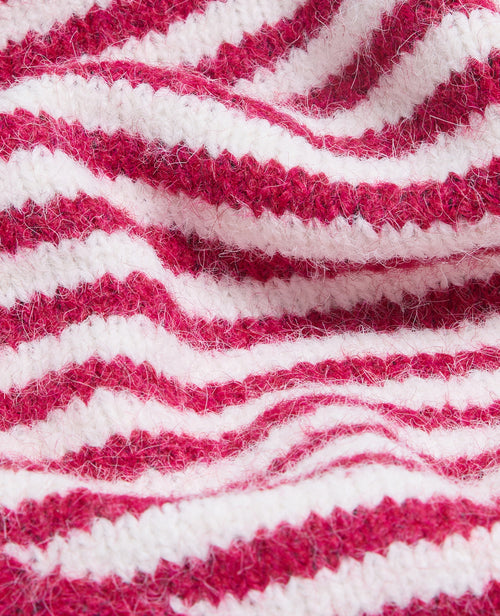 Echarpe triangle rayée en maille douce - PIMKIE - 5
