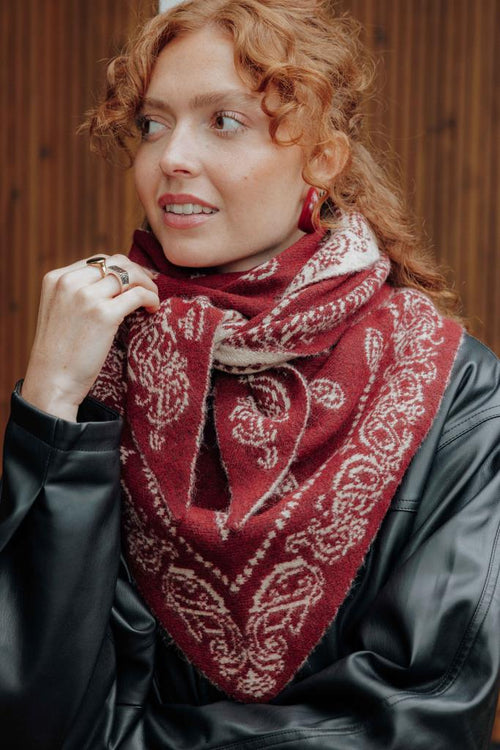 Echarpe triangle avec motifs bandana - PIMKIE - 1