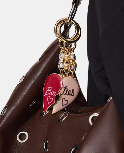 Lot de 2 décos de sac "besties" à partager - PIMKIE - 2