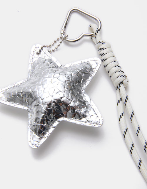 Déco de sac avec étoile argentée et lacet - PIMKIE - 3