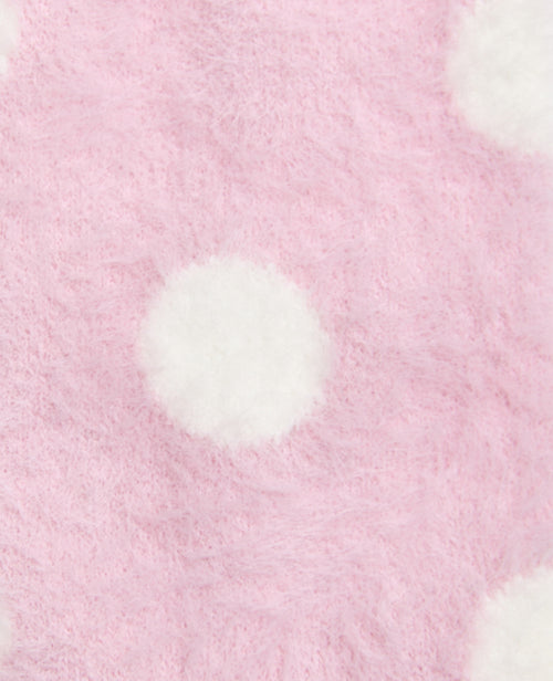 Paire de chaussettes fluffy à pois - PIMKIE - 3
