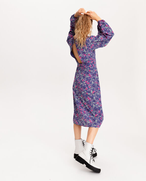 Robe longue 2025 a fleur h&m