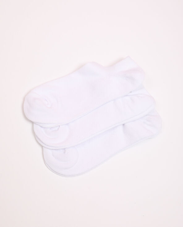 Lot de chaussettes basses blanc - Pimkie