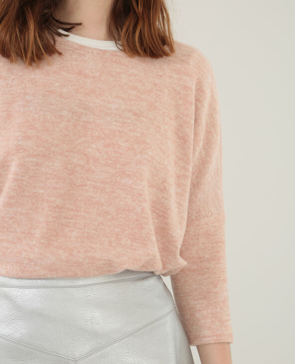 Pull ultra doux rose clair - Pimkie