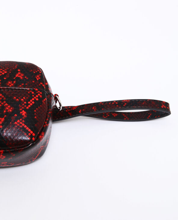 Sac banane python rose fuchsia - Pimkie
