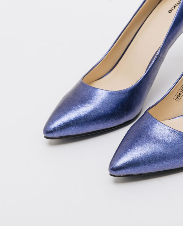 Escarpins shiny bleu marine - Pimkie