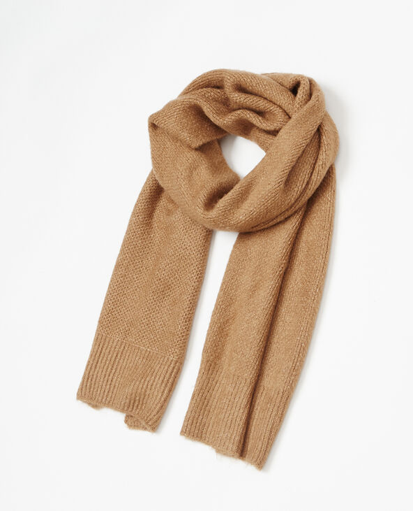 Echarpe en maille beige - Pimkie