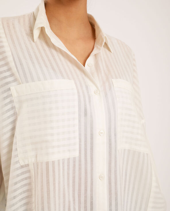 Chemise ample blanc - Pimkie