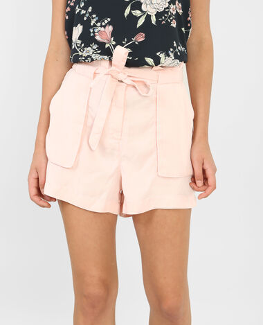 Short taille haute rose clair - Pimkie