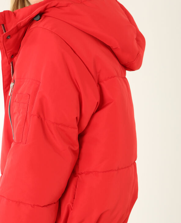 Doudoune oversized rouge - Pimkie