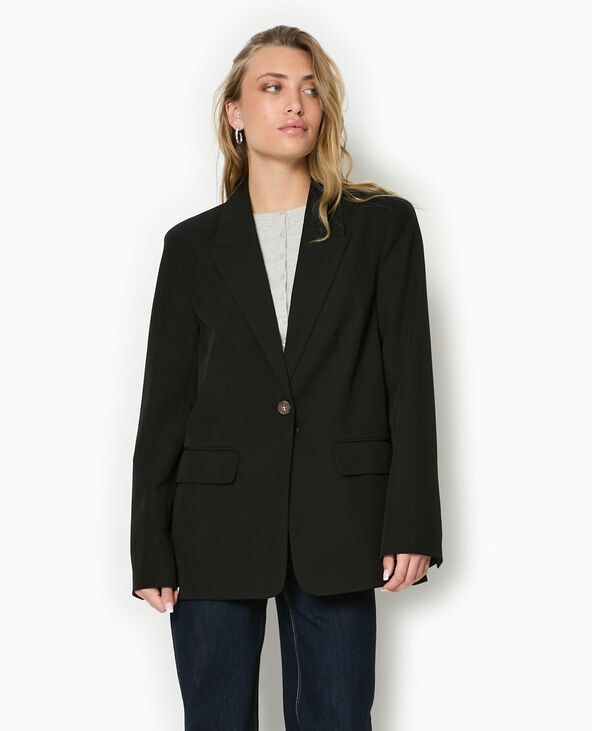 Veste légèrement cintrée noir - Pimkie
