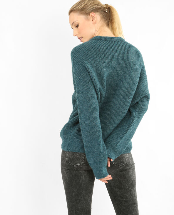 Pull chaud bleu foncé - Pimkie