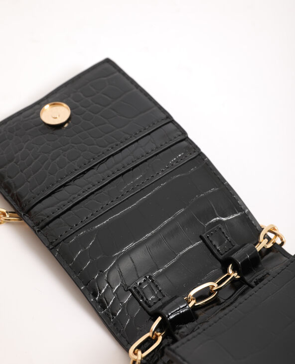 Pochette pour smartphone avec bandoulière noir - Pimkie