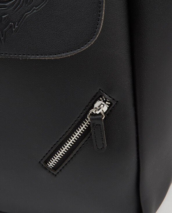 Sac à dos tête de tigre noir - Pimkie