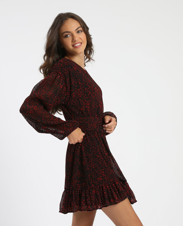 Robe aspect plisse