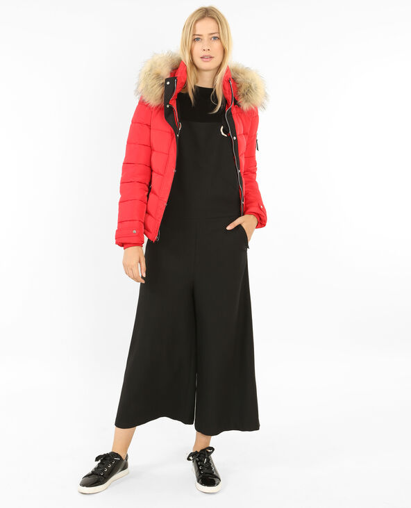 Doudoune rouge a capuche store