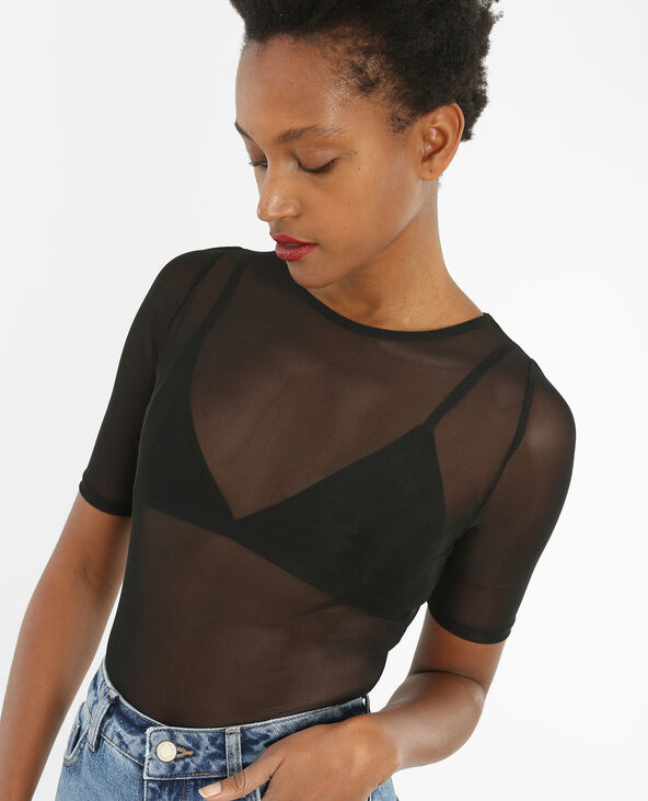 Body résille noir - Pimkie