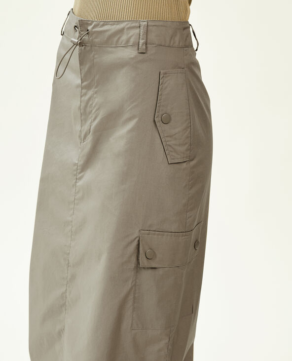 Jupe parachute vert kaki - Pimkie