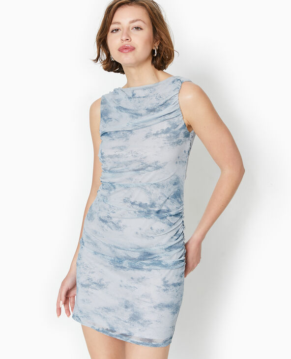 Robe en tulle sans manches gris - Pimkie