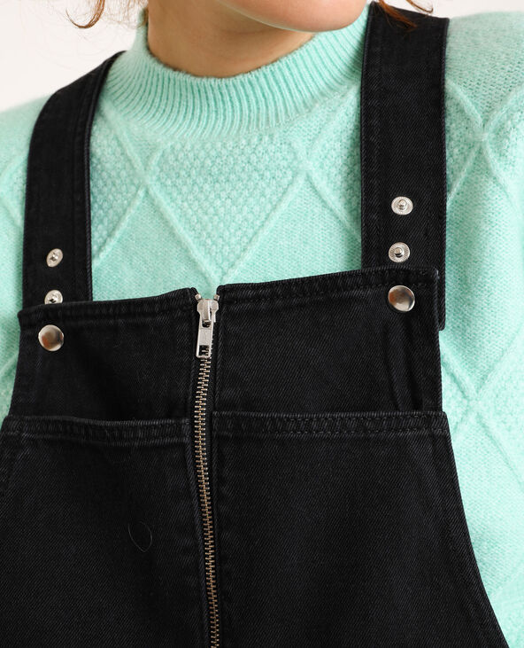 Robe salopette en jean