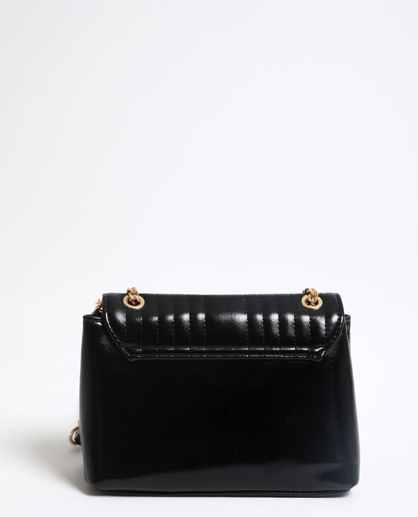 Petit sac matelassé noir - Pimkie