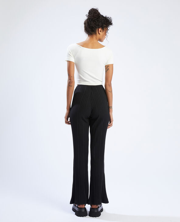 Cropped top sans couture blanc - Pimkie