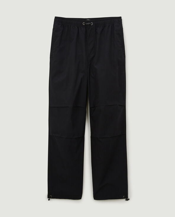 Pantalon parachute ceinture élastiquée noir - Pimkie