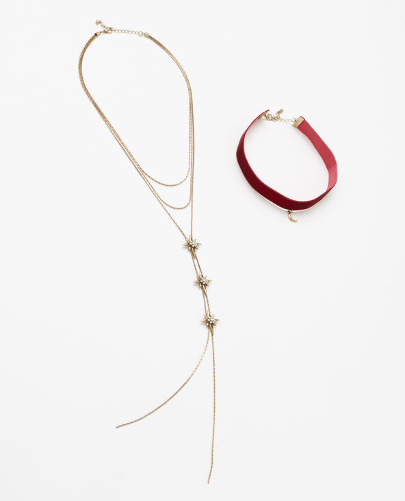 Lot de 2 colliers doré - Pimkie
