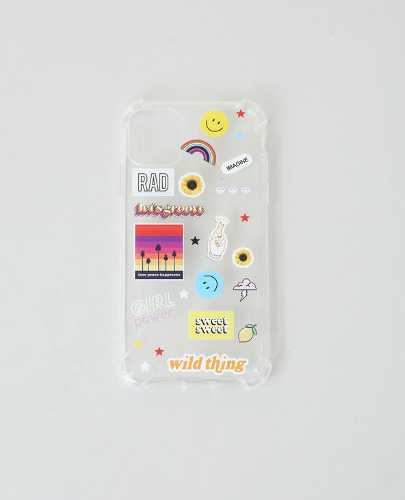 Coque compatible iPhone jaune - Pimkie