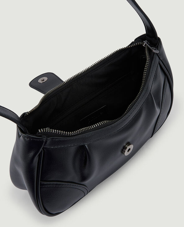 Sac baguette souple porté épaule noir - Pimkie