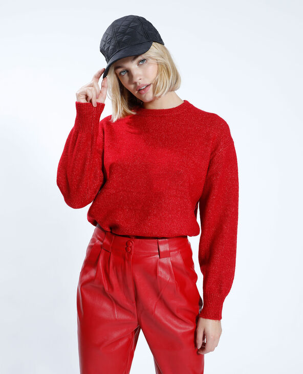 Pull basique rouge - Pimkie