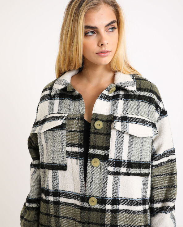 Surchemise vert de gris - Pimkie