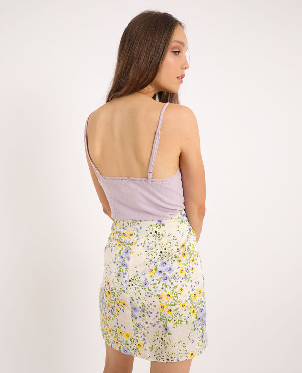 Top à bretelles violet - Pimkie