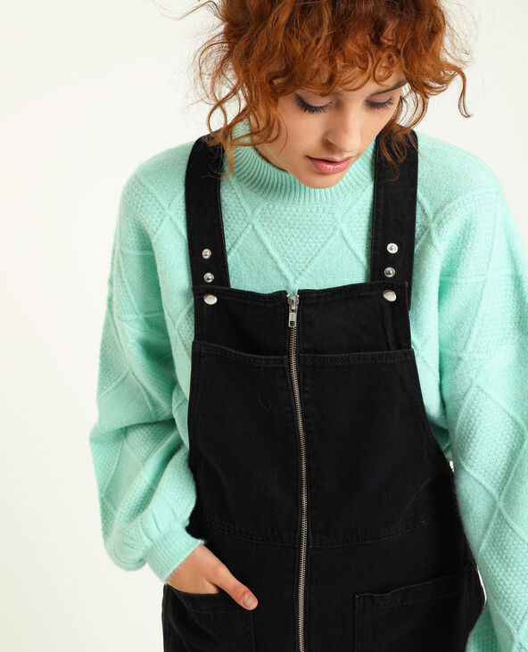 Robe salopette en jean