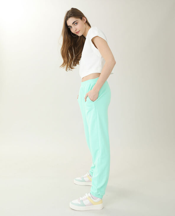 Jogging bleu turquoise - Pimkie