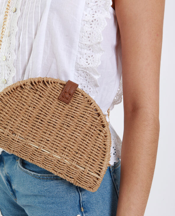 Sac demi-lune camel - Pimkie