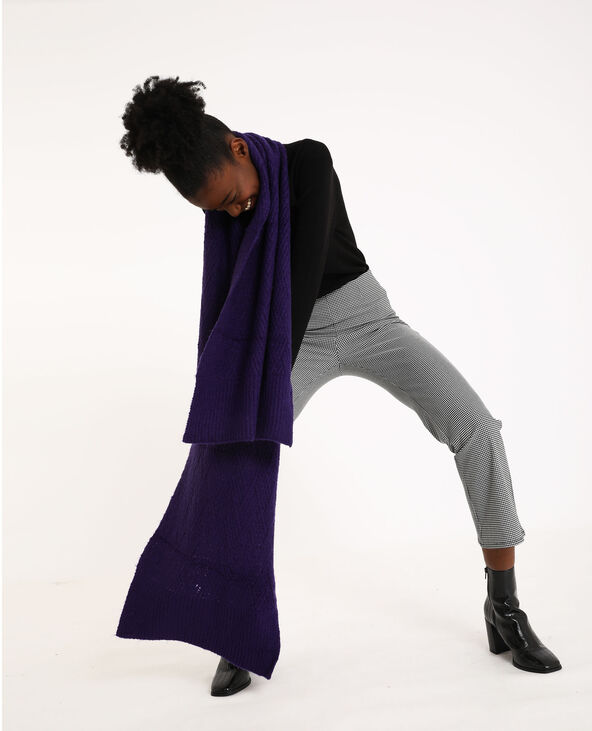 Echarpe longue violet - Pimkie