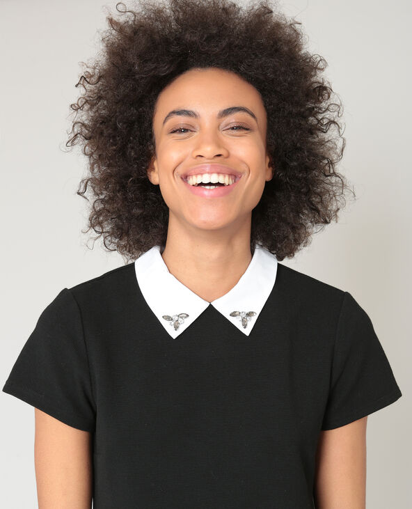 Robe col claudine