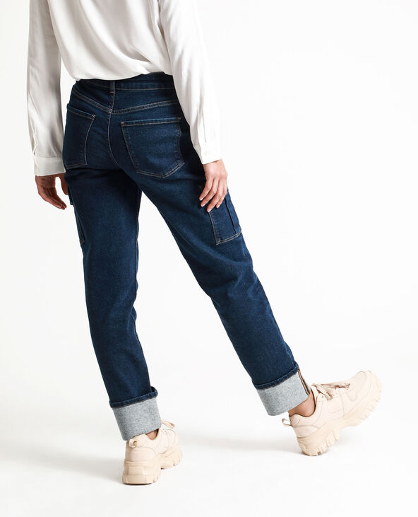 Jean style charpentier bleu - Pimkie