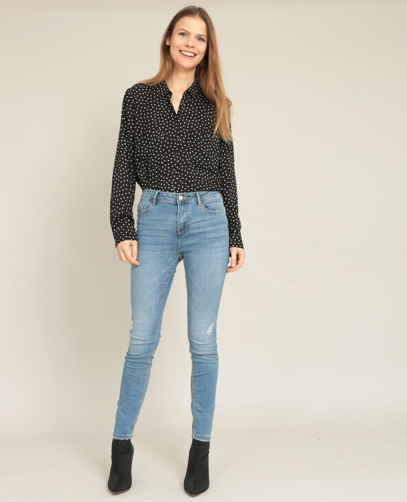 Chemise fluide noir - Pimkie