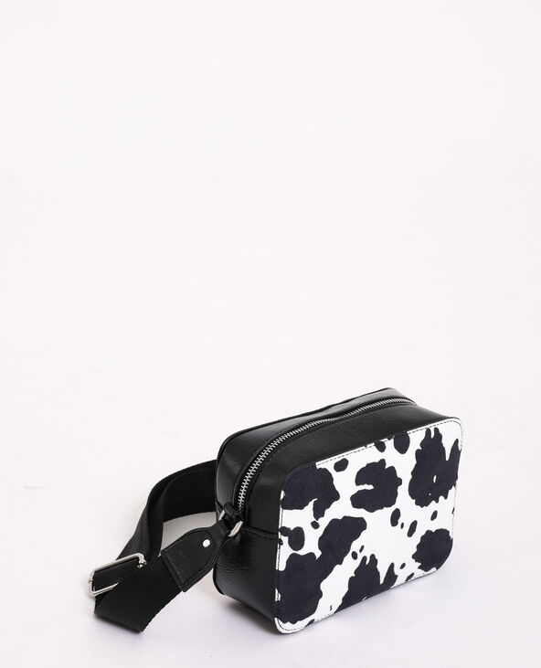 Sac imprimé animalier blanc - Pimkie