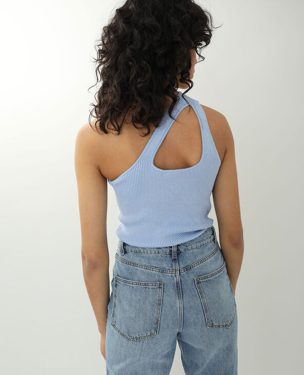 Top one shoulder bleu - Pimkie
