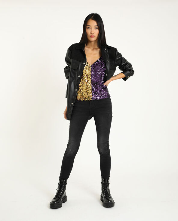 Legging doré pimkie top
