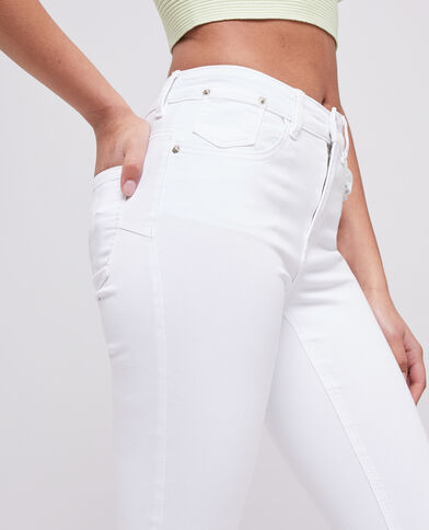 Jean skinny push up blanc - Pimkie