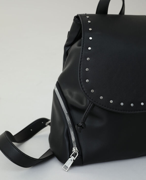 Sac à dos clouté noir - Pimkie