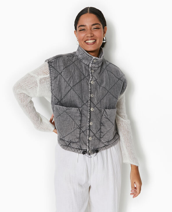 Gilet matelassé femme sans manches shop