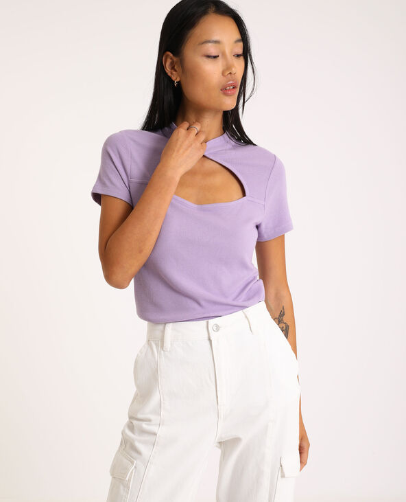 T shirt ouvert sur le devant Pimkie