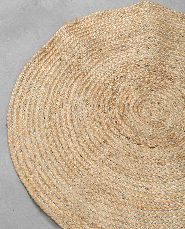 Tapis rond beige - Pimkie