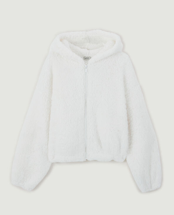 Fluffy hoodie topshop store